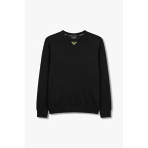 [엠포리오 아르마니 언더웨어]남성 이글 크루넥 라운지 맨투맨 (0814336022)