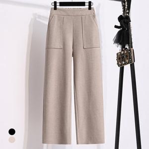 [빠른배송] 화세 양면기모와이드슬랙스팬츠_HB4WPT033C