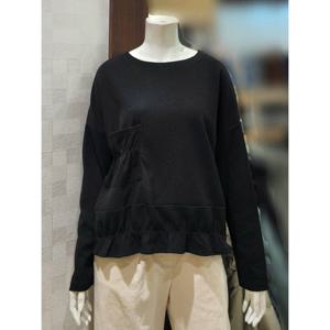 [벨라디터치][벨라디터치] V3C4TS23 프릴단 루즈핏 티블라우스 (