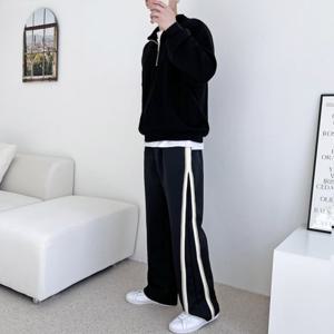 [179st]2JMM MF2001 남자글로시 테잎라인트랙팬츠