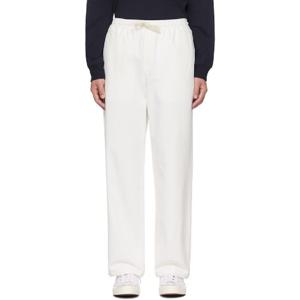 25 FW 아페쎄 남성 오프 화이트 빈센트 슬랙스 251252M191006