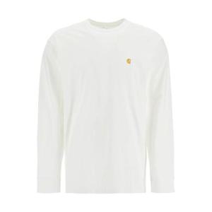 칼하트 WIP 긴팔 티셔츠 I02639200RXX WHITE GOLD DOM