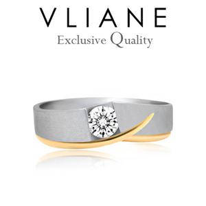 [브리앙] 18K 트로기르 0.3캐럿 다이아몬드 남자 반지 (3부,남자선물)