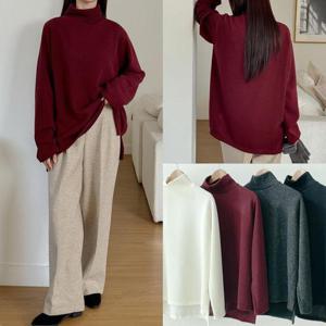 위쉬몰 GO 저스트왕골니트폴라넥티(T420H412) 빅사이즈