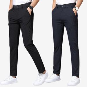 [아이에스이랩]사계절 일자핏 229 사방스판 슬랙스 팬츠 I5PM010