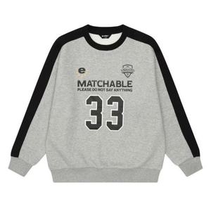 에꼴리에 세이브존07 겨울 트랙라인 맨투맨 24D1401GY