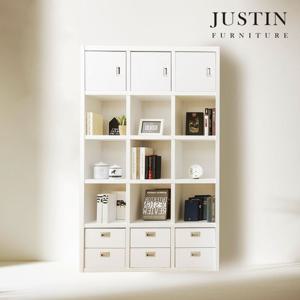 [저스틴퍼니처]모스 콤비형 5단 수납 책장(1200)