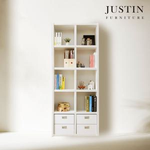 [저스틴퍼니처]모스 서랍형 5단 수납 책장(800)