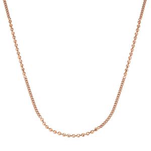 [모던쥬얼리]18K 컷팅볼커브 체인목걸이