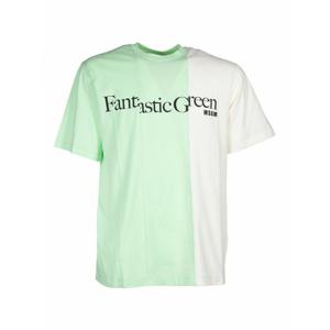 [MSGM] 라프리마 남성 티셔츠 Fantastic 그린 3446MM07237298 /8