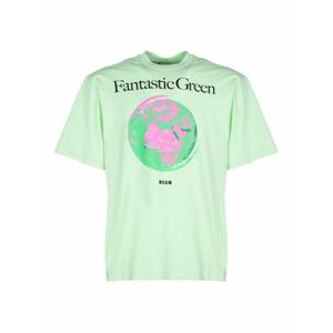 [MSGM] 라프리마 남성 티셔츠 Fantastic 그린 월드 3446MM09237298 /8