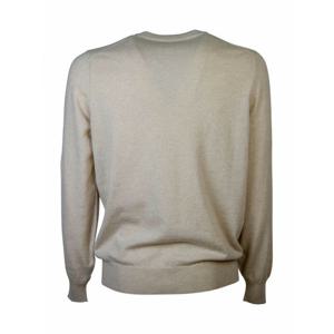 [BRUNELLO CUCINELLI] 라프리마 남성 크루 넥 캐시미어 풀오버 인 샌드 컬러 M2200100CS396 베이지 /8