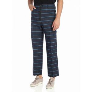 [KENZO] 라프리마 남성 캐주얼 Blue 체크 패턴 팬츠 Collaboration Mem 5PA3111SE76 /8