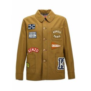 [KENZO] 라프리마 남성 캐주얼 자켓 코튼 캔버스 FD55VE2239RT87 그린 /8