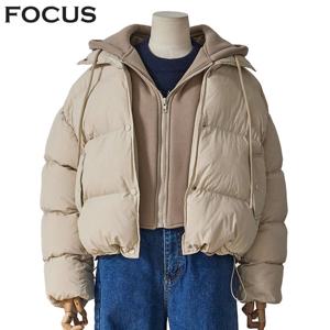 [포커스]후드배색 웰론 빵빵 패딩_FW4K3JP3213