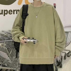 팔토시맨투맨 모던 베이직 팔토시 맨투맨 20대 남자 레이어드 코디