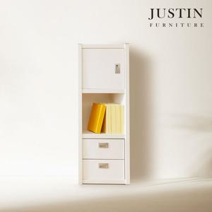 [저스틴퍼니처]모스 틈새 콤비형 3단 수납 책장(400)