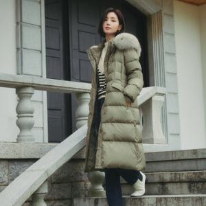 [올리비아하슬러] 퍼트리밍 구스 롱다운 점퍼_OHDWDW109 OHDWDW109