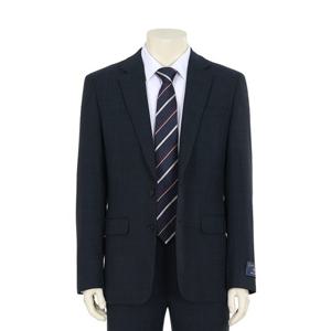 바쏘옴므 울 블렌디드 슬림핏 믹스 컬러 정장 자켓(WSX1JT17A)