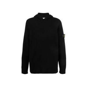 13주년 와펜 패치 후드 니트 블랙 7515530A3 V0029