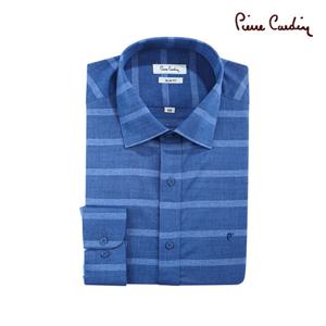 [피에르가르뎅] 블루 요꼬 ST 슬림핏 셔츠 PJDS1836