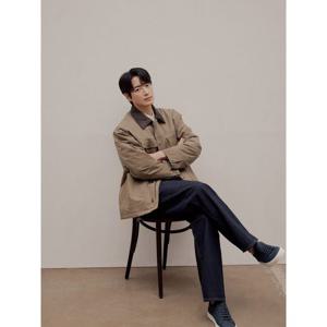 [빈폴멘] RAW 와이드 데님 팬츠 - 네이비 (BC5121C77R)