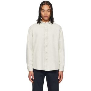 25 FW 랙앤본 남성 오프 화이트 매튜 데님 셔츠 251055M192016