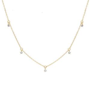 [GB] 탄생석 포인트 체인 14K GOLD 목걸이 LNT15027T