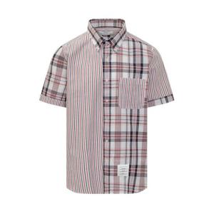 톰브라운 반팔 셔츠 MWS239FF0808 960 WHITE