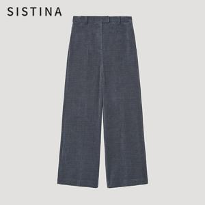[SISTINA] 인기 코듀로이 와이드 팬츠_AWWSLO41900_DG