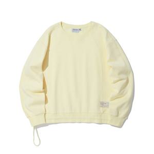 [인터크루]우먼스 언발 밑단 스트링 맨투맨 L옐로우 ITZ1TM52ALY