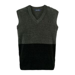 프레드페리 셔닐 탱크 니트조끼 K6520 638 FIELD GREEN