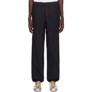 25 FW 드리스반노튼 남성 네이비 패러슈트 슬랙스 251358M191070