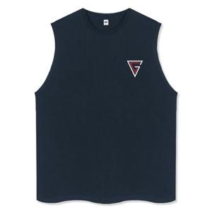 [지크립]지크립 세모로고 오버핏 나시 티셔츠