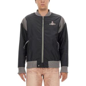 비비안웨스트우드 그래픽 디자인 봄버 재킷 33040009 W00M0N401