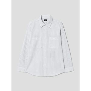 [갤럭시 라이프스타일] 여름 긴팔 체크 셔츠 - 아이보리 (GC5264M050)