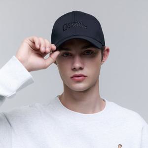 내셔널지오그래픽 N255AHA030 고주파 로고 볼캡 BLACK