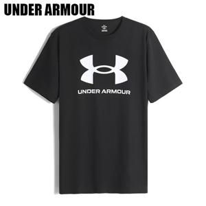 [언더아머] 남성용 스포츠 스타일 로고 업데이트 SS 반팔티 1382911-001