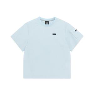 K252UTS830 어드벤처 아델리 경량 우븐 반팔티 ICEGREY