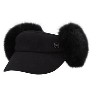 [핑]골프 여성 퍼귀달이 뒷리본 썬바이저 121D4CP051-BK_BP