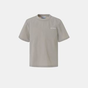 [컬럼비아]키즈 우븐 반팔 티셔츠_베이지 (C62-YMK606)