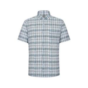 [닥스]시어서커 체크 캐주얼 반팔셔츠_DLS1SHCS130A1