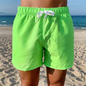 비바럽 / 무지 밴딩 보드숏 수영복 반바지 보드숏 PT17803F