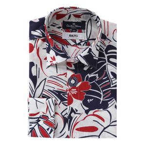 [카운테스마라(셔츠)]시그니처 수입원단 린넨혼방 일반핏 남방셔츠CDSW1C4115A0