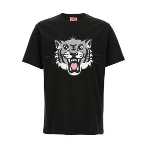 겐조 반팔 티셔츠 FF55TS5334SG99J BLACK DOM