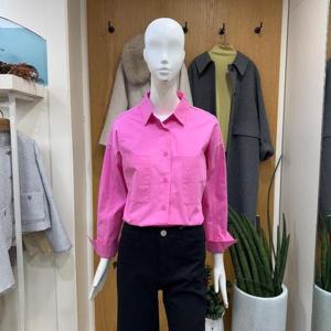 클리지 DP01 트임 빅 포켓 심플 셔츠 CP2WBL30