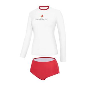 아레나]팝핑 프룻 슬림핏 래쉬가드 세트A5BL1PS01RED_MN