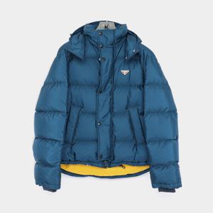 프라다 리나일론 후드 패딩 남성 자켓 SGC699 1WQ9 F0AFC