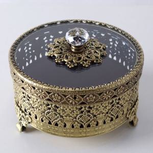 퀸즈 보석함(대) 골드 포인트 인테리어 쥬얼리 보관함