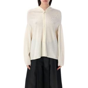 꼼데가르송 크루넥 버튼업 후드 가디건 GON00905 1